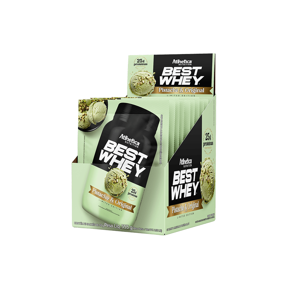 0 CARDS BEST WHEY PISTACHE E ORIGINAL DISPLAY